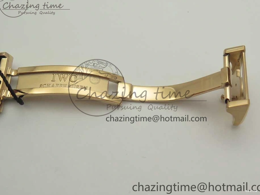 MIROTIME 0107 Thermal Portuguese Real PR Real Annual Calendar IW503501 RG ZF 1:1 Best Edition White Dial on Black Leather Strap A 7150